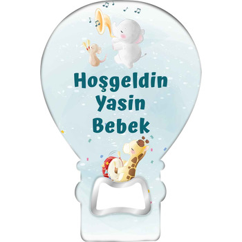 Müzisyen Hayvanlar Temalı Balon Magnet Açacak