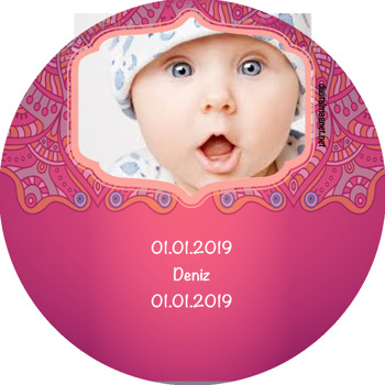 Nazar Boncuk 14 Temalı  Bebek Sticker