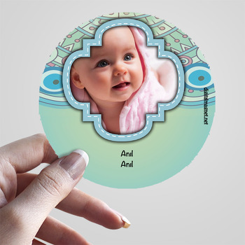 Nazar Boncuk 15 Temalı  Bebek Sticker