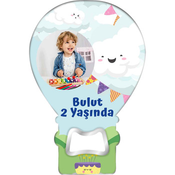 Neşeli Bulutlar ile Pasta Temalı Balon Magnet Açacak