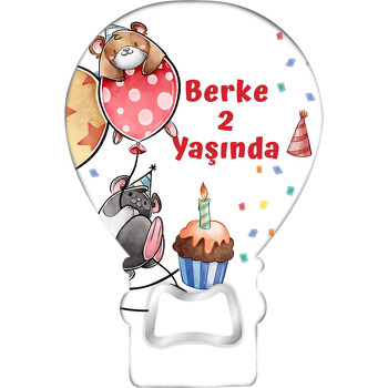 Neşeli Fareler ile Balonlar Temalı Balon Magnet Açacak