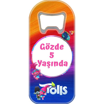 Neşeli Troller Temalı Uzun Magnet Açacak