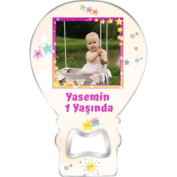 Neşeli Yıldız Temalı Balon Magnet Açacak