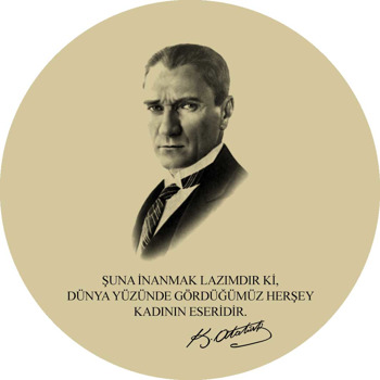 Nostalji Atatürk Temalı Sticker