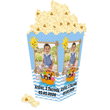 Nuhun Gemisi Temalı Popcorn Kutusu