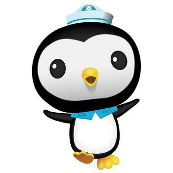 Octonauts Penguen Temalı Masa Önü Ayaklı Dekor