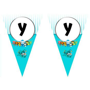 Octonauts Temalı Parti Banner