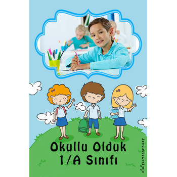 Okul Temalı Sınıf Hatırası Magnet