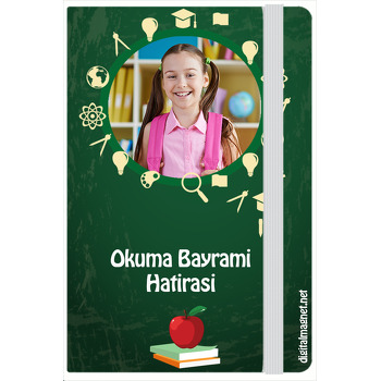 Okuma Bayramı Hatırası Temalı Kişiye Anı Özel Defter