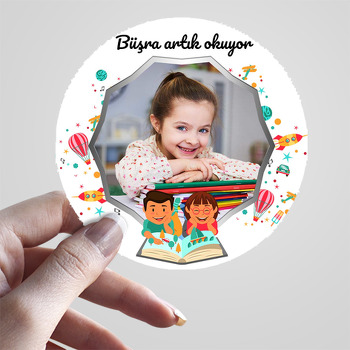 Okuyorum Bayramı Temalı Sticker