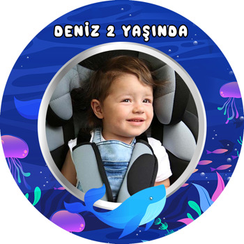 Okyanus Temalı Sticker