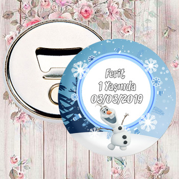 Olaf Frozen Temalı Magnet Açacak