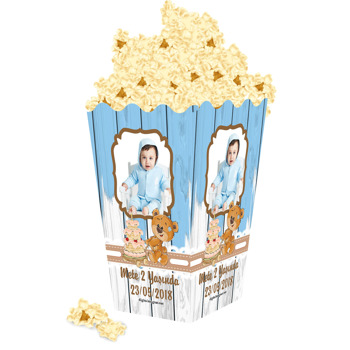 Oyuncak Ayı Temalı Popcorn Kutusu