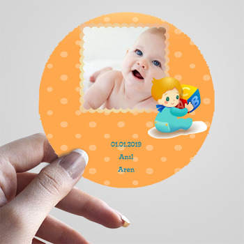 Oyuncak Temalı Hoşgeldin Bebek Sticker