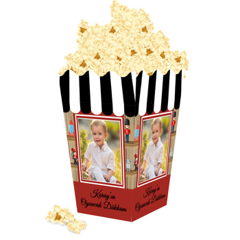 Oyuncakçı Dükkanı Temalı Popcorn Kutusu