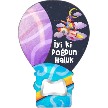 Oyuncu Astronot Temalı Balon Magnet Açacak