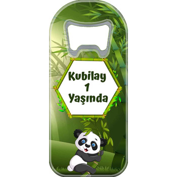 Panda ile Bambu Ormanı Temalı Uzun Magnet Açacak