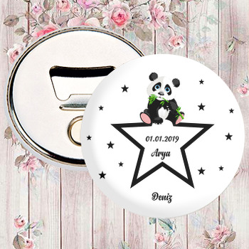 Panda Temalı Magnet Açacak