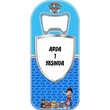 Paw Patrol Mavi Temalı Uzun Magnet Açacak