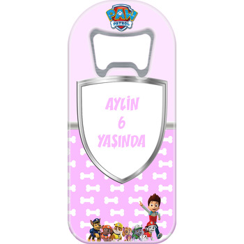 Paw Patrol Pembe Temalı Uzun Magnet Açacak