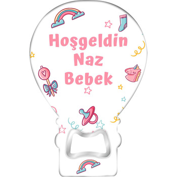 Pembe Çorap ile Emzik Temalı Balon Magnet Açacak