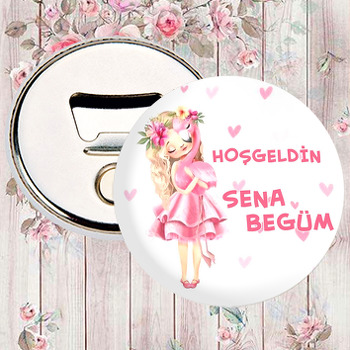 Pembe Flamingo ile Sevimli Kız Temalı Magnet Açacak