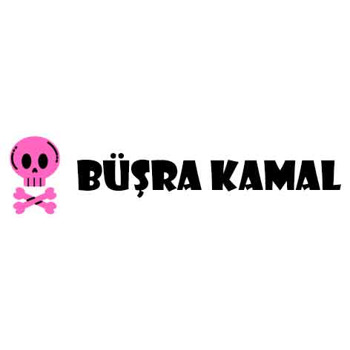 Pembe Kuru Kafa Temalı Kalem Etiketi