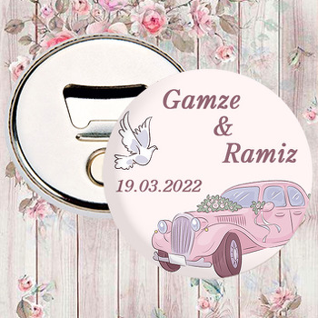 Pembe Limuzin ile Güvercin Temalı Magnet Açacak