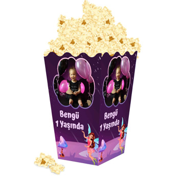 Peri Kızı Temalı Popcorn Kutusu