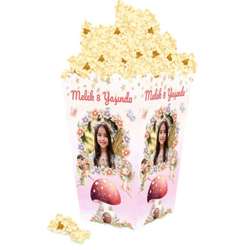 Peri Ormanı Temalı Popcorn Kutusu