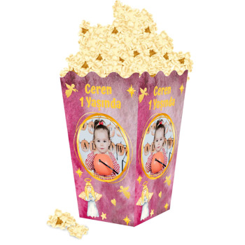 Peri Temalı Popcorn Kutusu