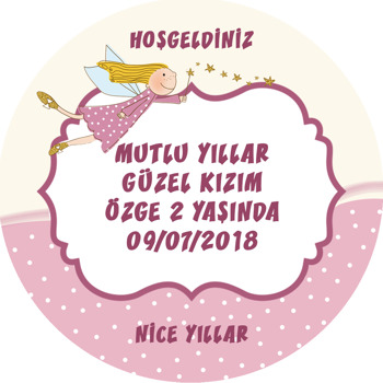 Peri Temalı Sticker