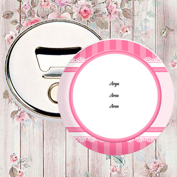 Pink Ribbon Temalı Magnet Açacak