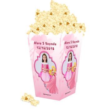 Prenses Aurora Temalı Popcorn Kutusu