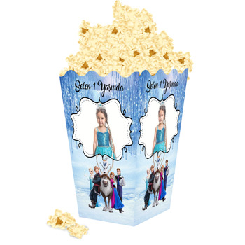 Prenses Elsa Temalı Popcorn Kutusu