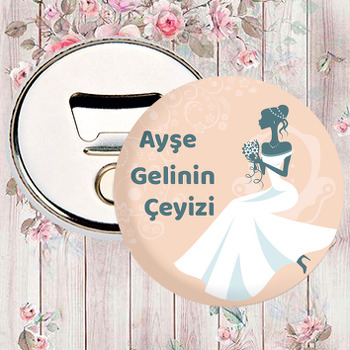 Prenses Gelin Temalı Magnet Açacak