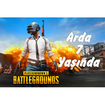 Pubg Temalı Doğum Günü Afiş