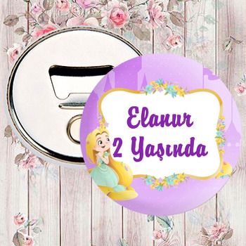 Rapunzel Temalı Magnet Açacak