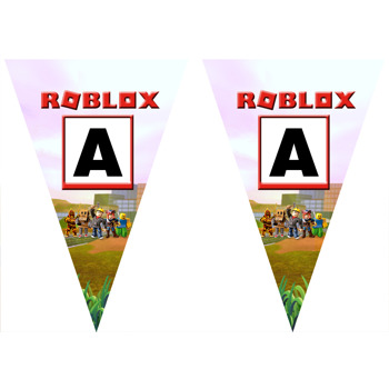 Roblox Temalı Parti Banner