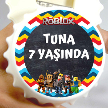 Roblox Zigzag Fon Temalı Kapak Şeklinde Magnet Açacak