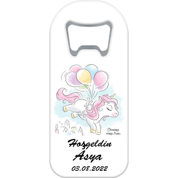 Rüya Balonları ile Unicorn Temalı Uzun Magnet Açacak