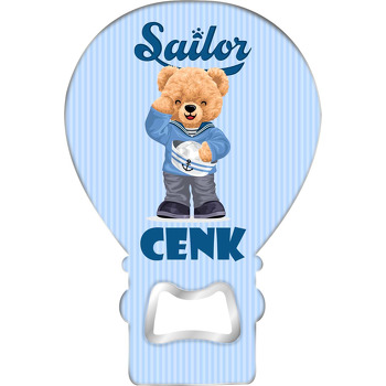 Sailor Ayıcık Temalı Balon Magnet Açacak