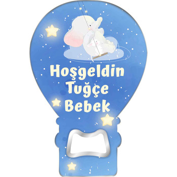 Sallanan Fil ile Tavşan Temalı Balon Magnet Açacak