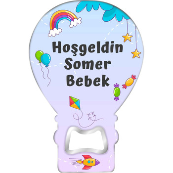 Şeker ile Uçurtma Temalı Balon Magnet Açacak