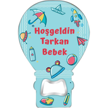 Şemsiye Bere ve Roket Temalı Balon Magnet Açacak