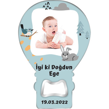 Sevimli Tavşan ile Kuş Temalı Balon Magnet Açacak