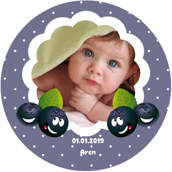 Sevimli Vişne 2 Temalı Resimli Sticker