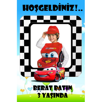 Şimşek Mcqueen Afiş/Poster