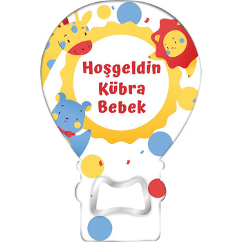 Şirin Aslan Zürafa ile Ayıcık Temalı Balon Magnet Açacak