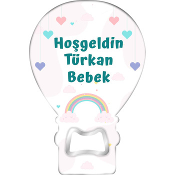 Soft Gökkuşağı ile Kalp Temalı Balon Magnet Açacak